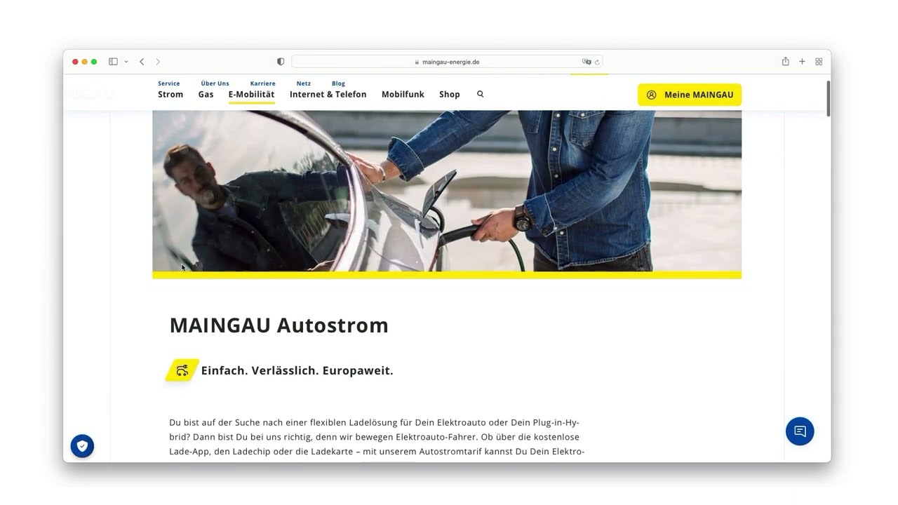 Maingau — more than energy - more than a website | Maingau, Ergosign GmbH
