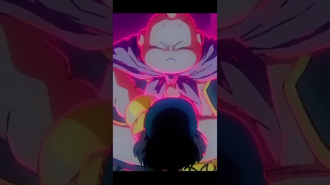 majin buu dà la vista al bambino |Dragon Ball Z #goku #dragonball #anime
