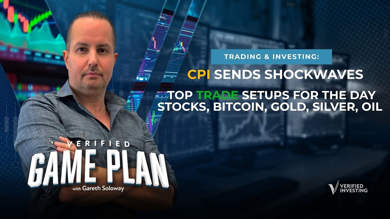 Major Trade Alerts As Stocks Surge On Better-Than-Expected CPI (Inflation) Data