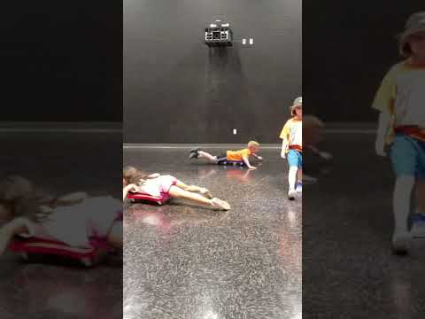 Major's 1st Grade Field Day. Belly Roll. 7 years old.