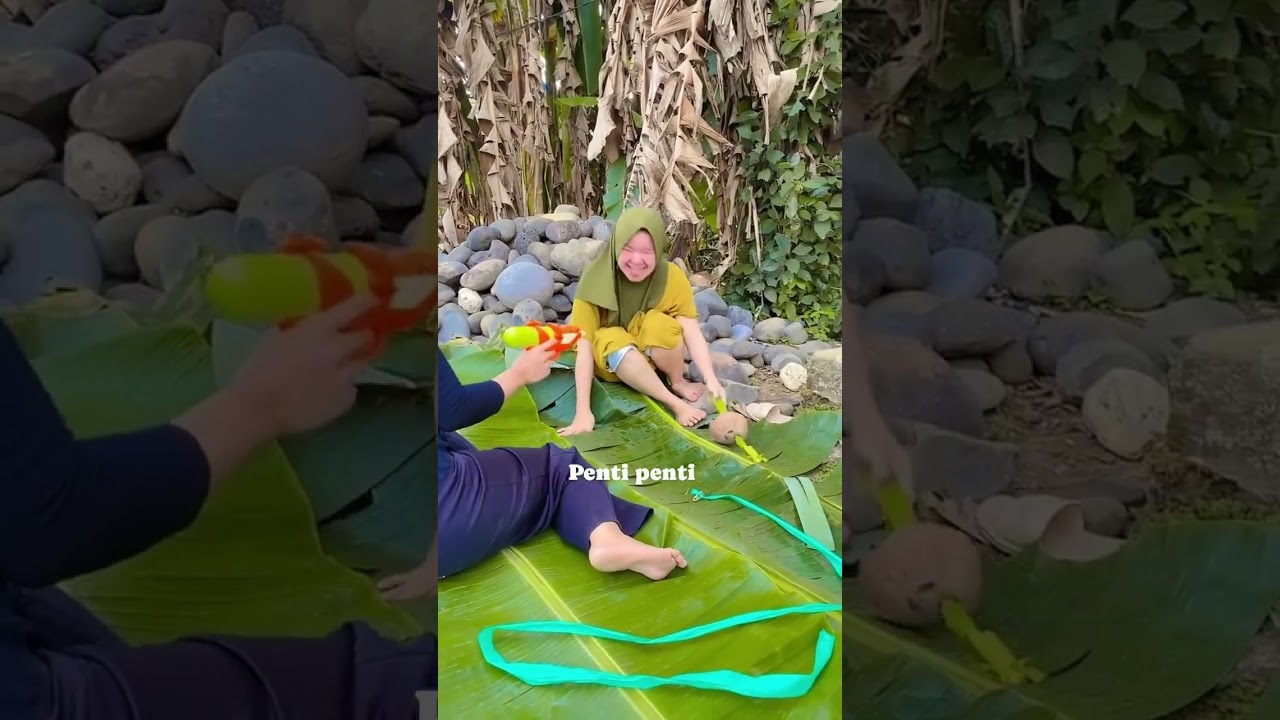 mak penti jail #pistol #jilbab #indo #viral #fyp