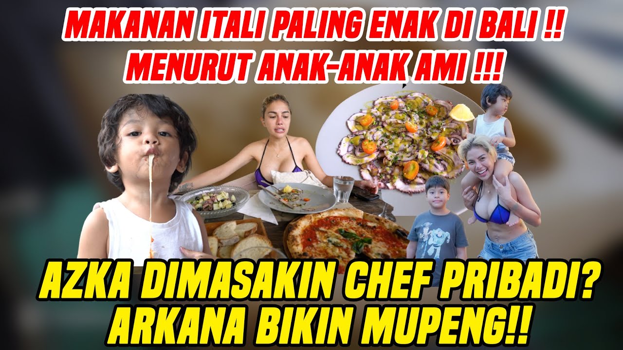 MAKAN GURITA!! DIBALI ADA MAKANAN ITALI PALING ENAK!! TAPI BIKIN ABANG......