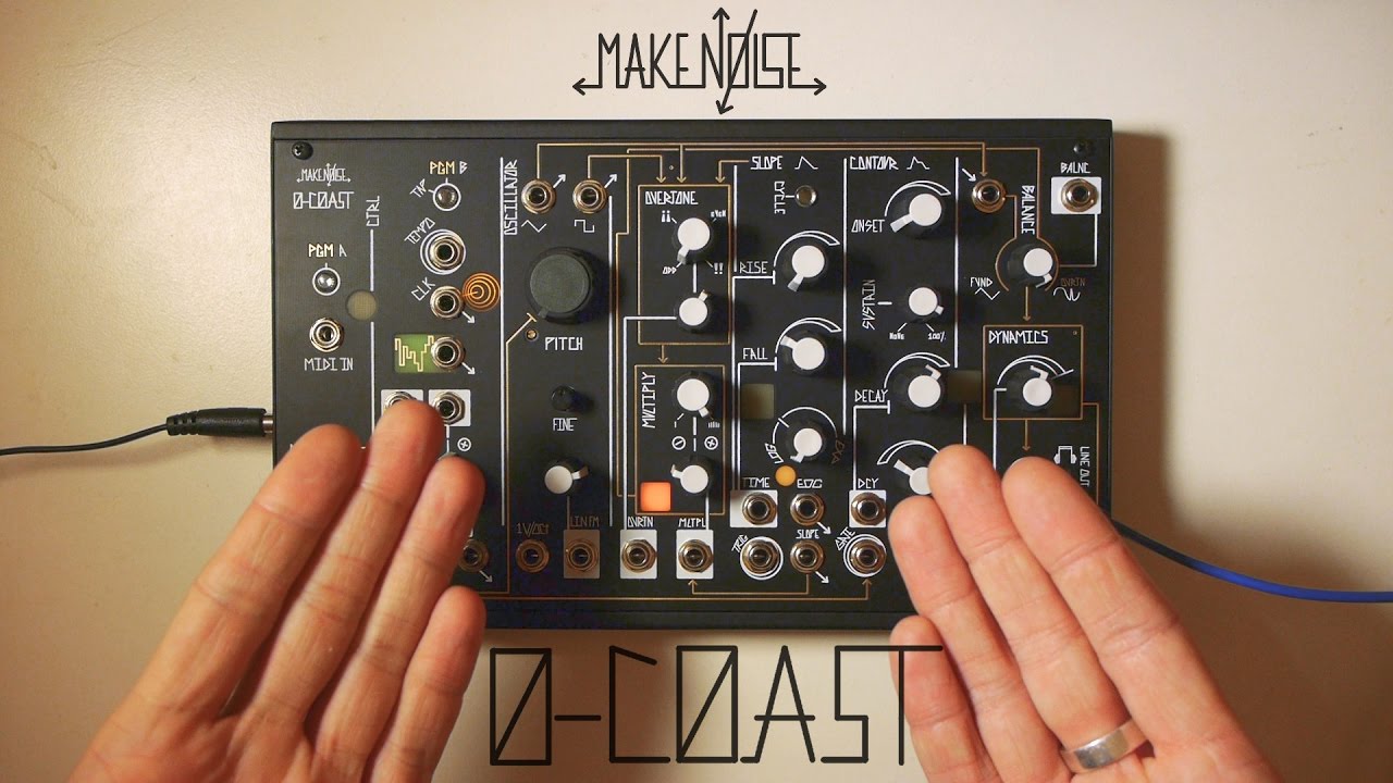 Make Noise 0-COAST Semi-Modular Synth Demo