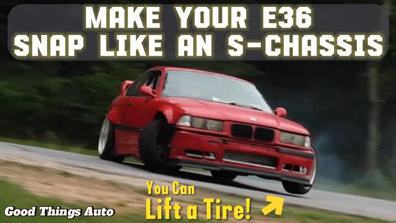 Make Your E36 Snap Like an S-chassis!!  A Suspension Setup Guide.  Alignment Specs Included!!