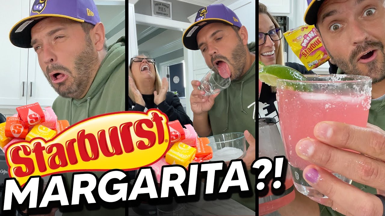 Making a Margarita in a COFFEE POT?! *Starburst Margarita*