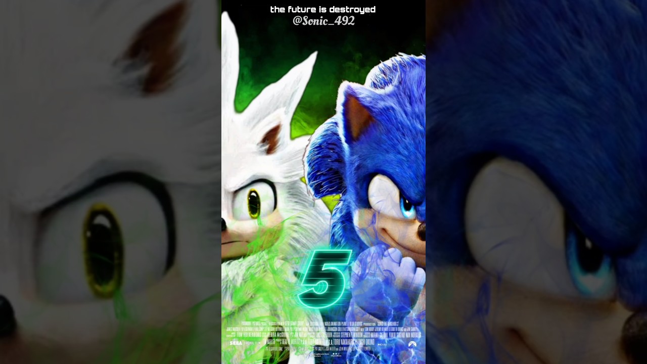Making a Sonic 5 Movie poster (Fan poster)