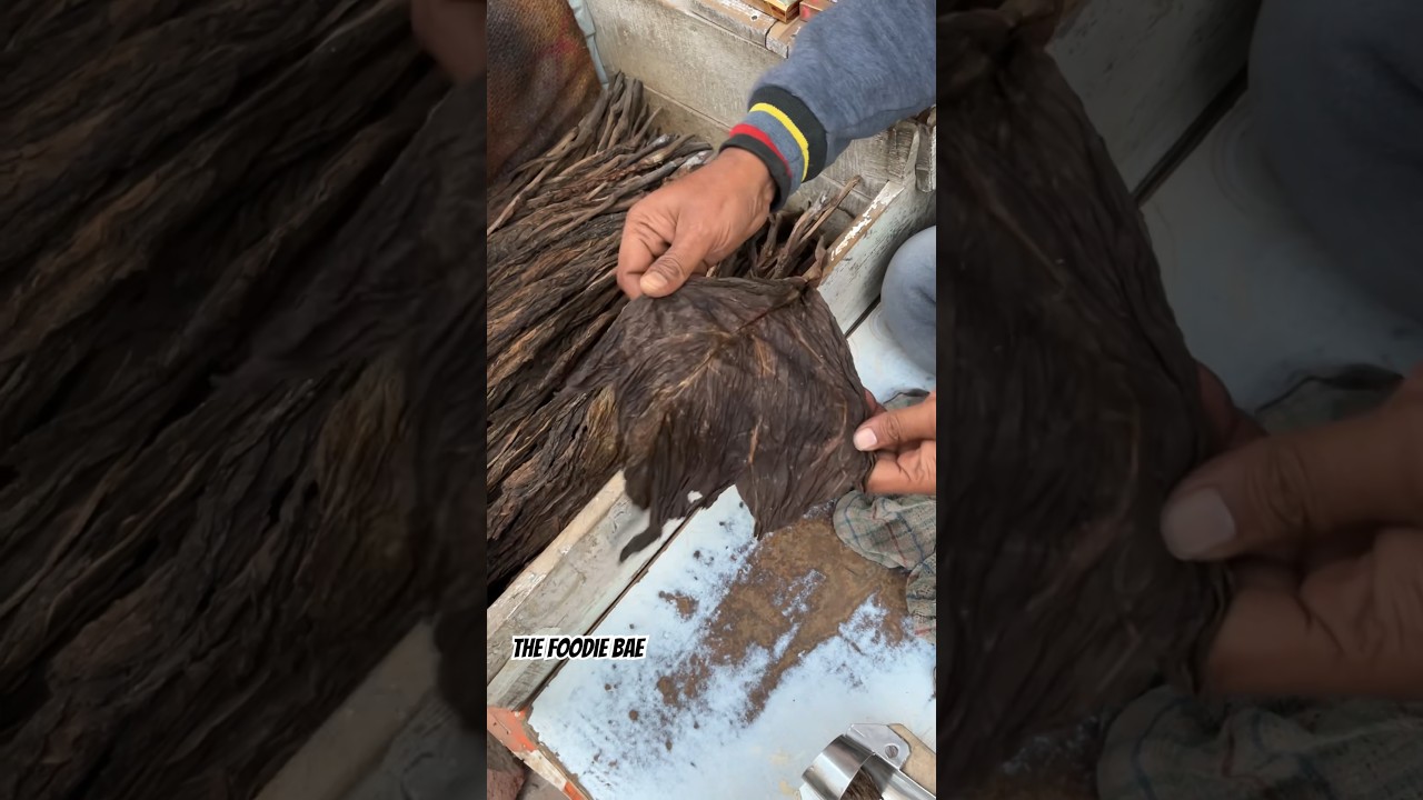 Making Of Indian Desi Tobacco from Leaves 🤯🔥
