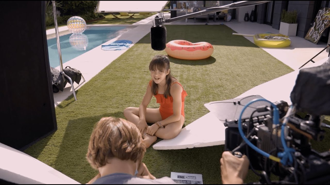 Making of Spot Piscinas DTP con Luna Fulgencio