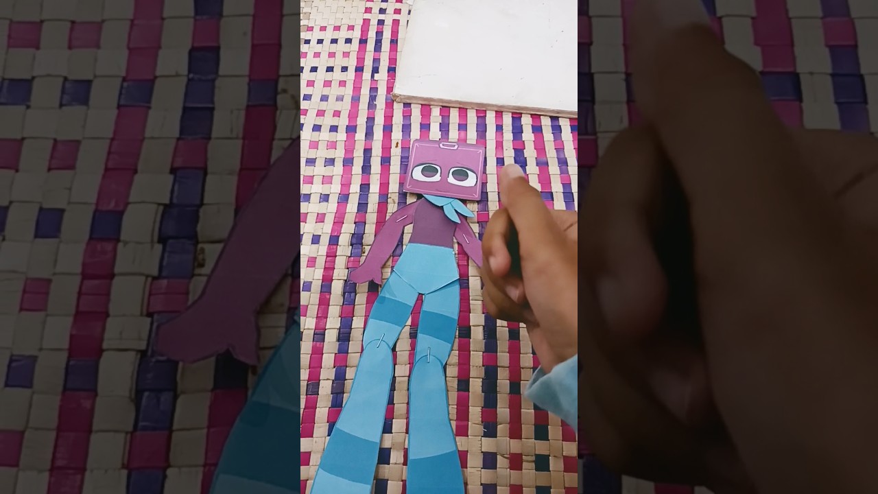 making paper doll boxten#dandysworld #paperdoll #art