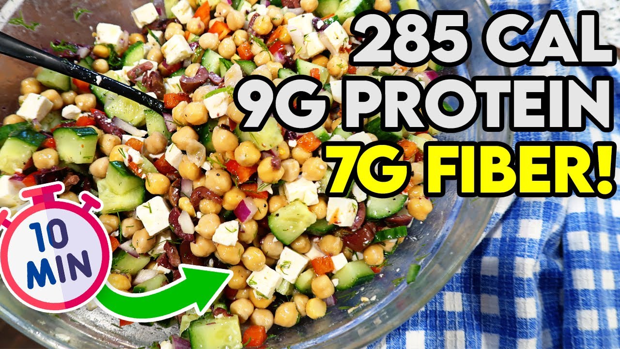 🫘Making the VIRAL TikTok Dense Bean Salad (10 min meal prep)