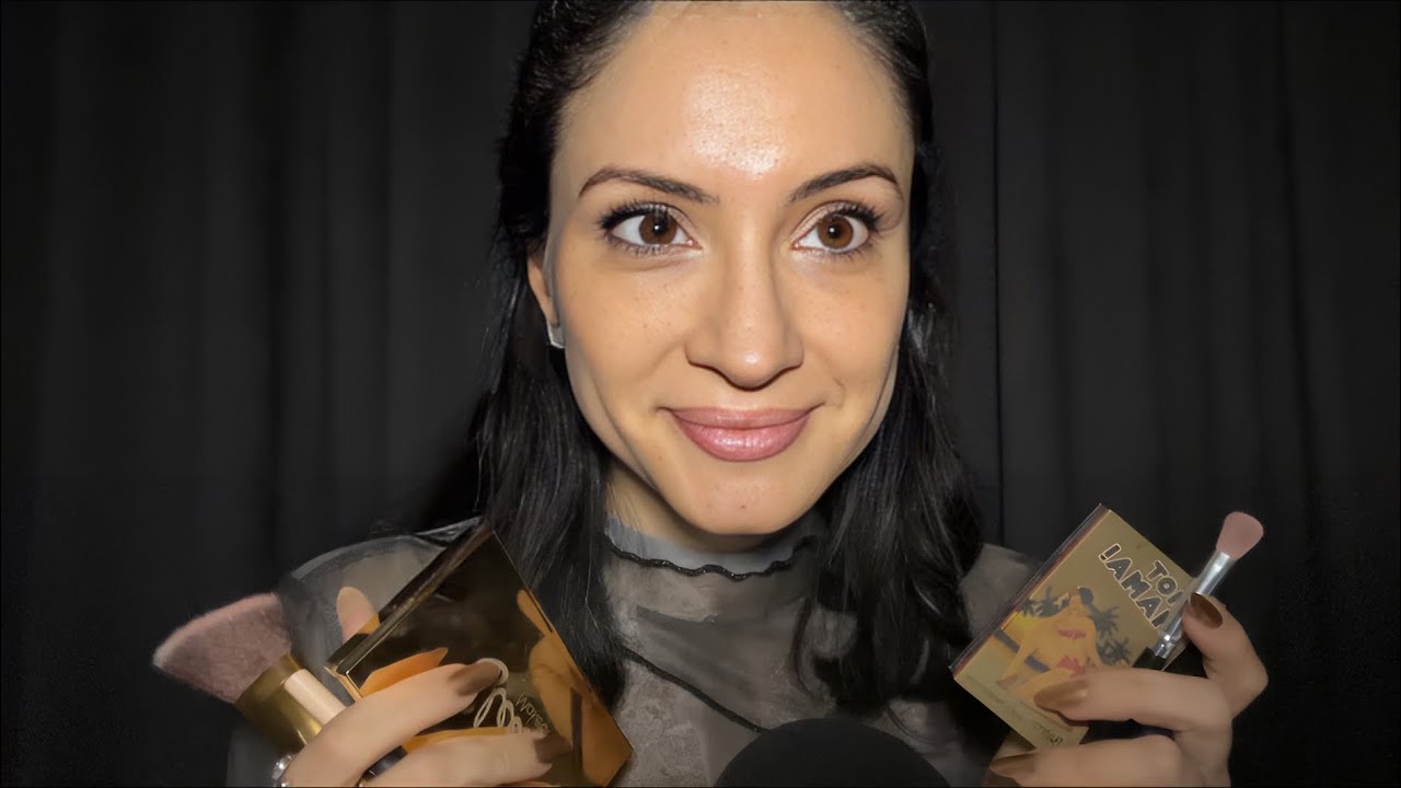 MAKYAJINI YAPIYORUM💄TÜRKÇE ASMR #asmr