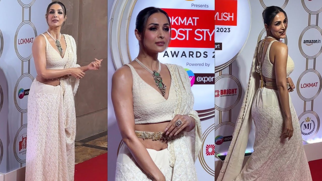 Malaika Arora Graces The Lokmat Most Stylish Awards 2023