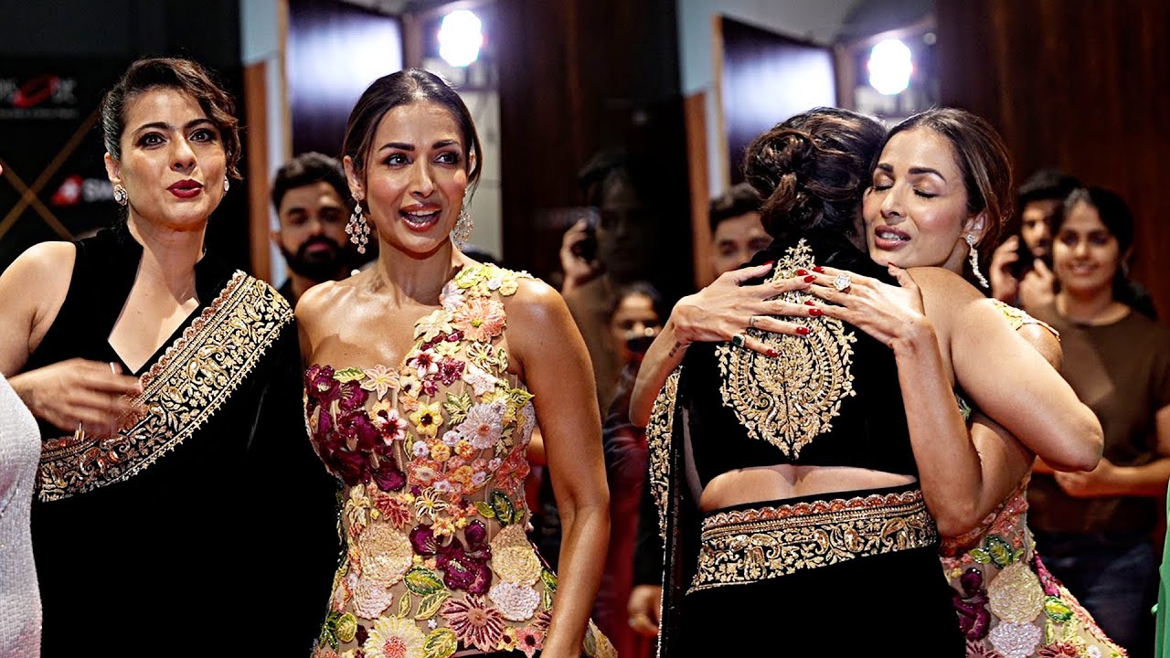 Malaika Arora Hugs Kajol At The Global Spa Awards 2025