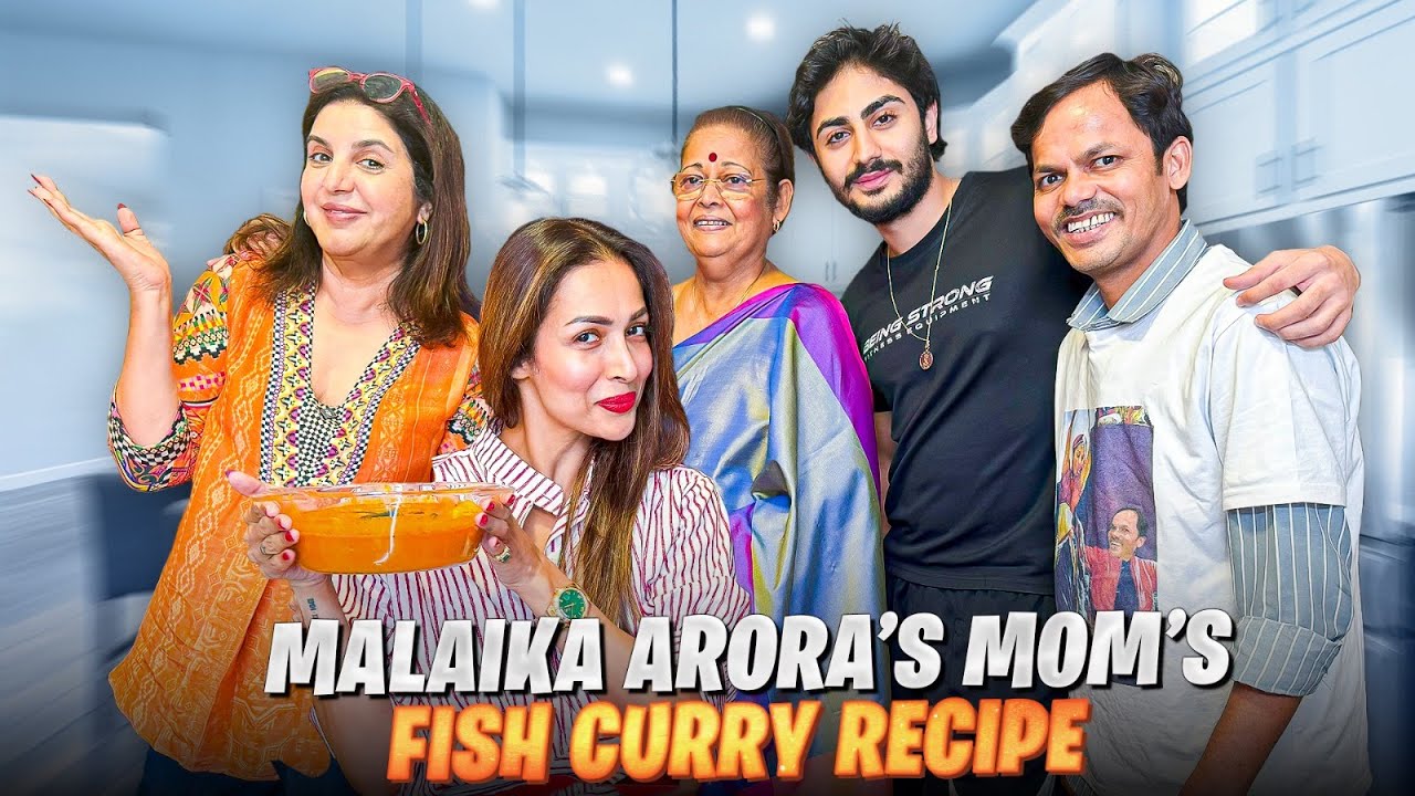 Malaika Arora ke Ghar Ki Fish Curry, Full Masti & Dilip Ka Yoga Session! @FarahKhanK
