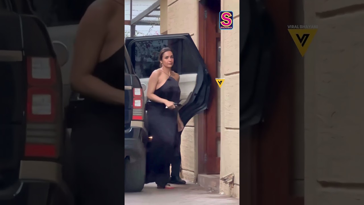 Malaika Arora SLAYS In An Trendy New Black Dress, Watch