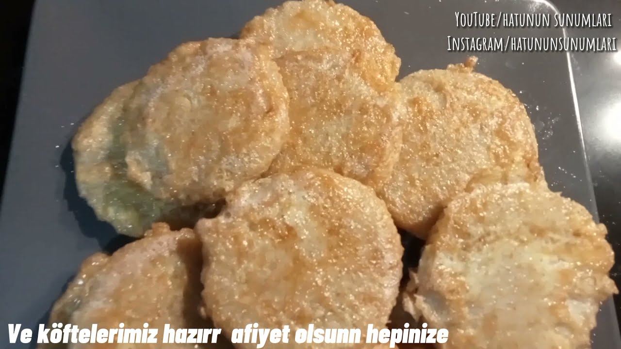 Malatya yöresine ait Bulgurlu köfte