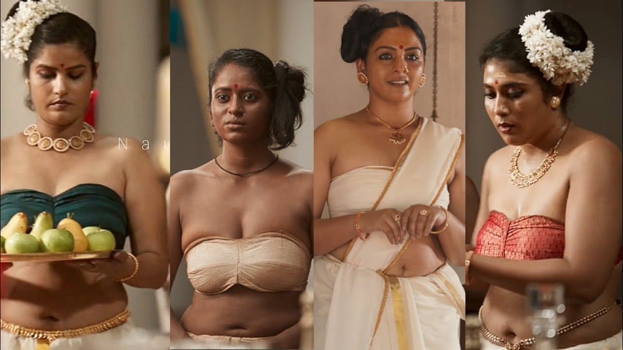 Malayalam actress set mundu blouse unseen glamoures show