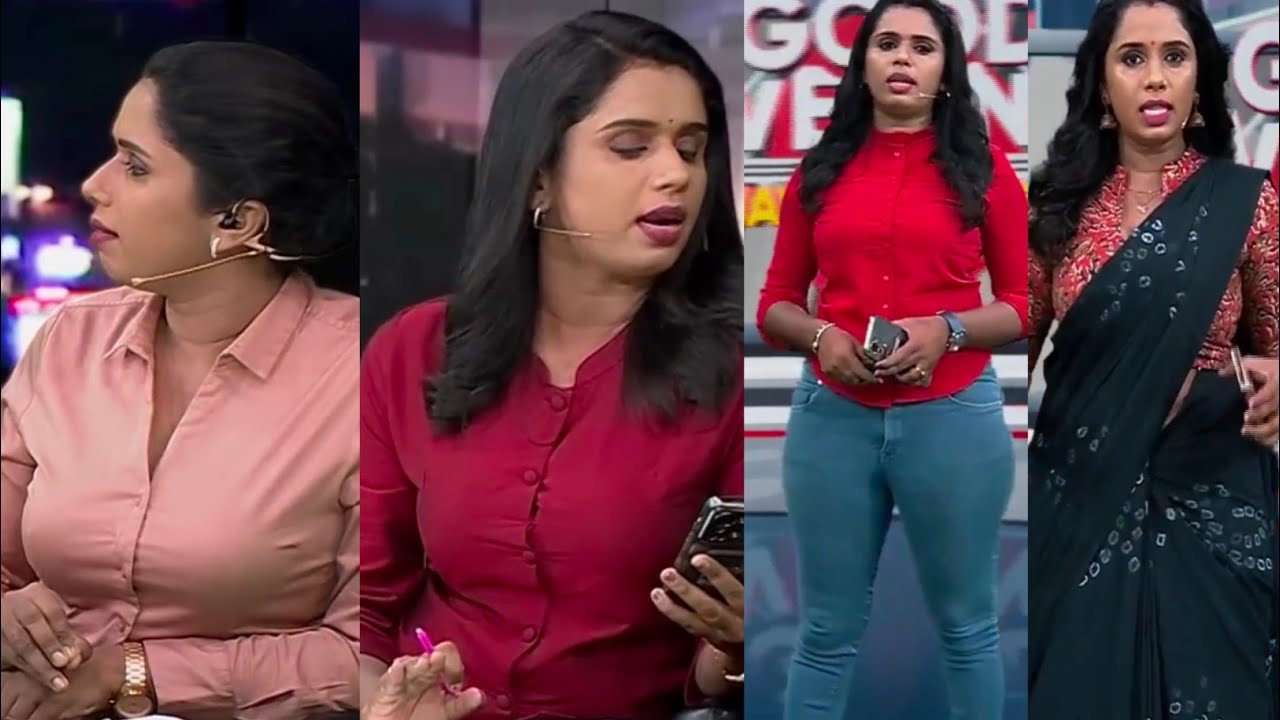 Malayalam News Anchor Sujaya Parvathy | Mallu News Anchor Sujaya Parvathy