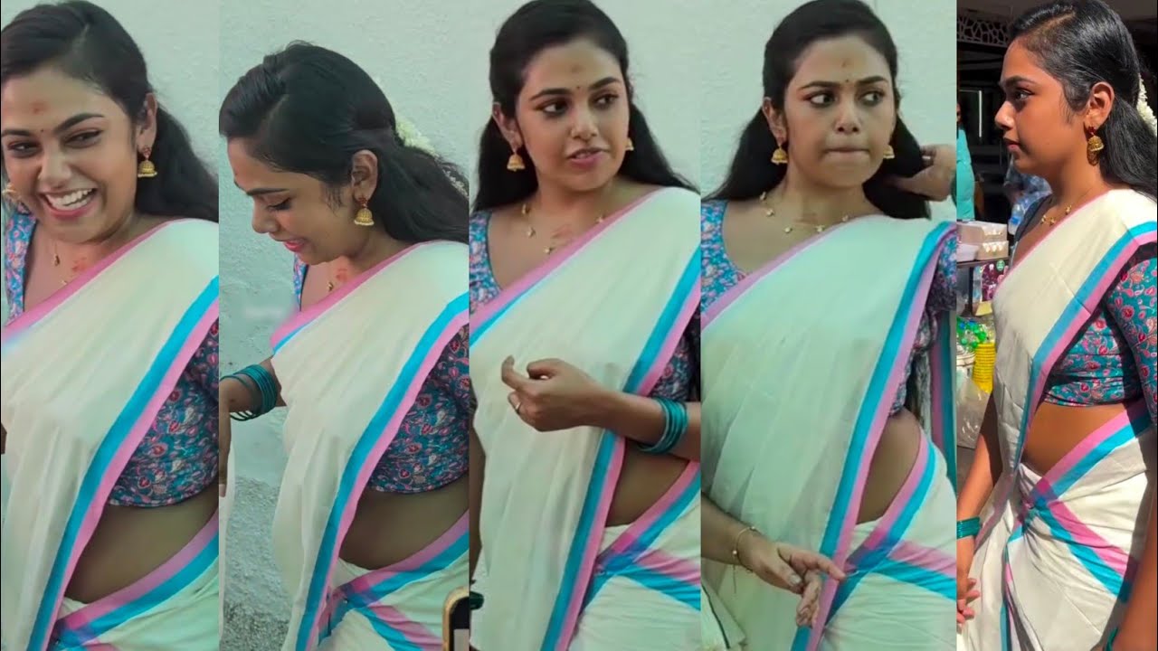 Malayalam Serial Actress Rebecca Santhosh In Aatukaal Pongala