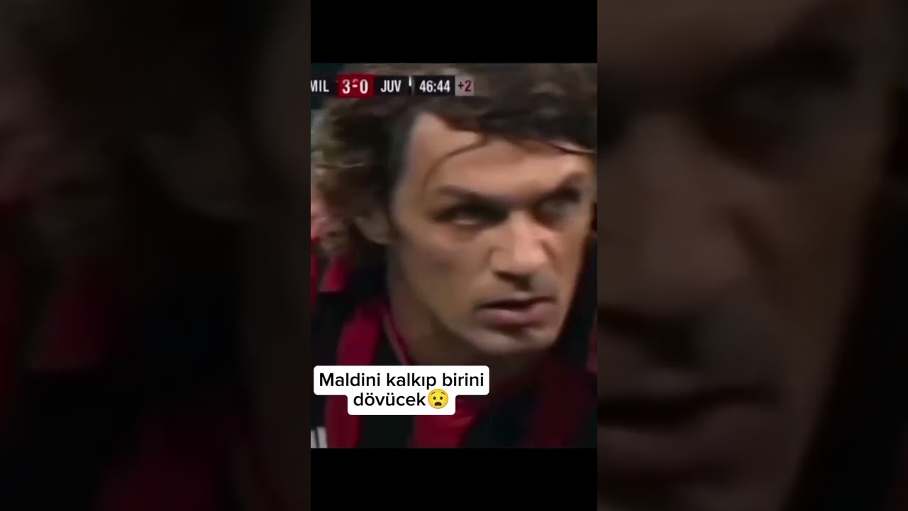 Maldini kalkıp birini dövecek