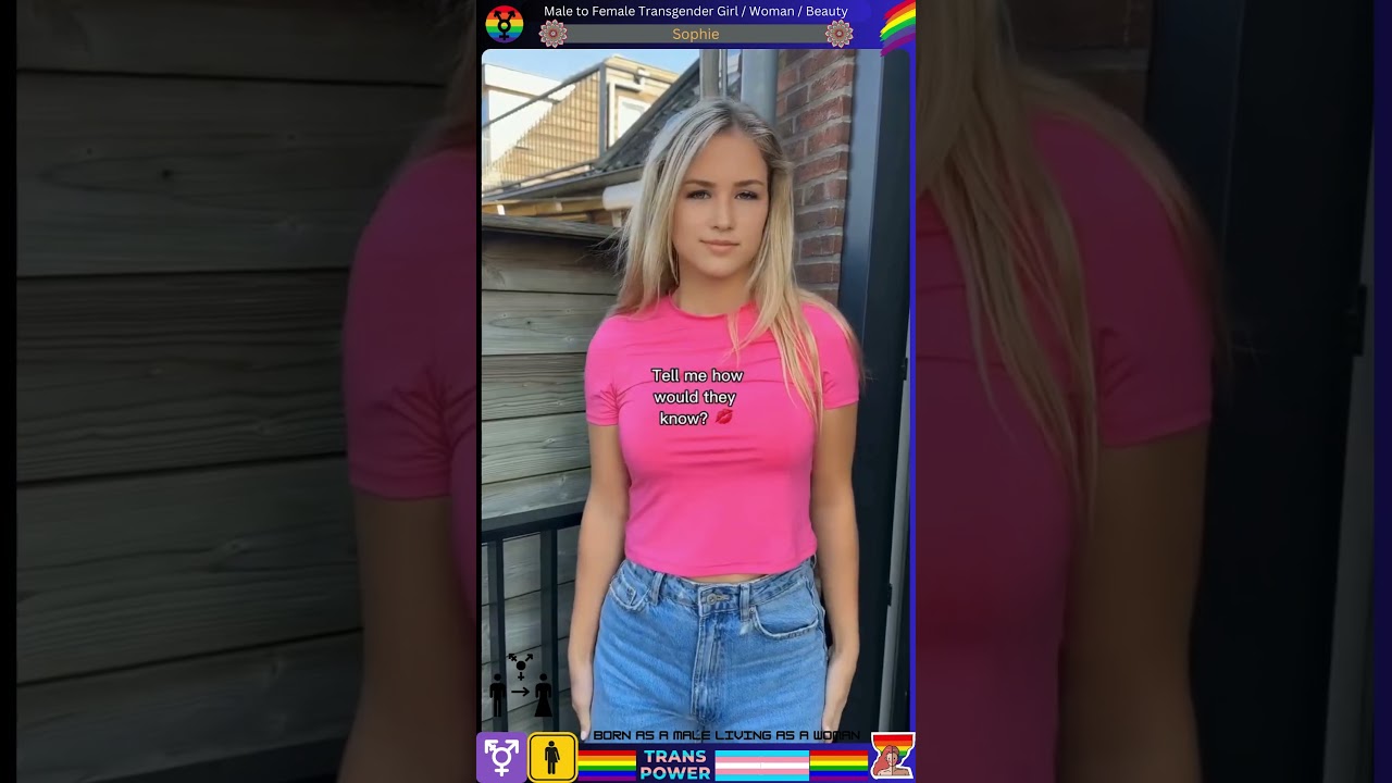 Male to Female Transgender Woman -Sophie #viralvideo #shortvideo #transgender #mtf #lgbt #shorts
