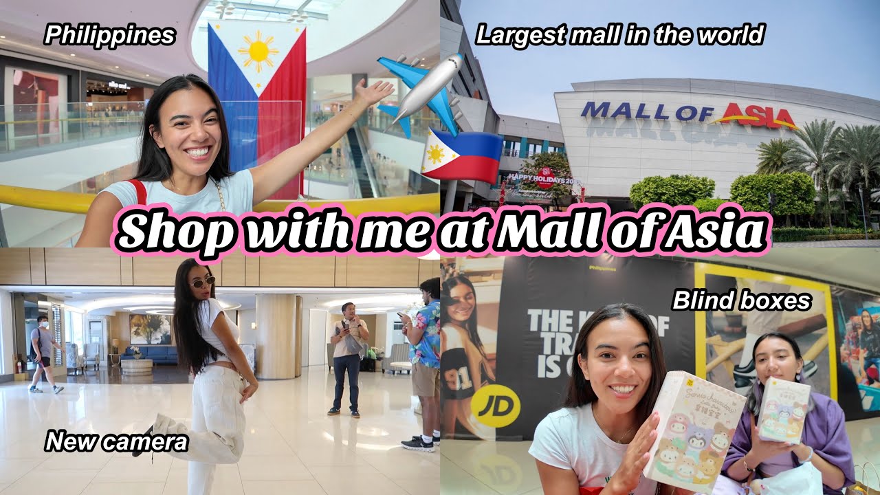 MALL OF ASIA VLOG!!🇵🇭 Shop with me, Philippines vlog & Whitefox Haul