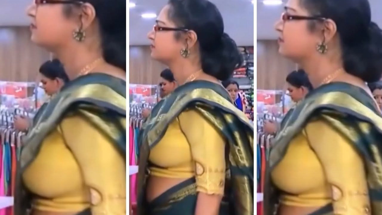 Mallu serial actress Charmila hot navel side view#charmila #mallu #navel