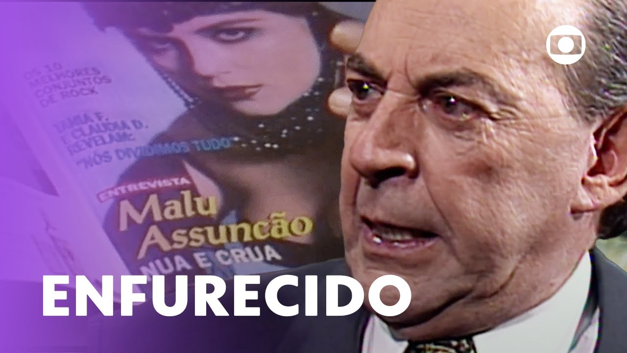 Malu posa nua para uma revista e choca Virgílio! | Mulheres de Areia | TV Globo