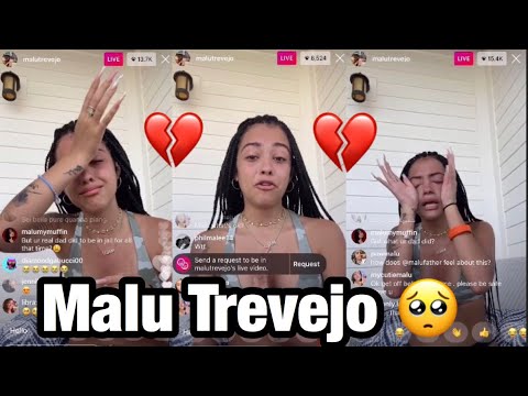 Malu Trevejo Finds Out Her Mom Lied To Her About Who Her Real Dad Is She Started Crying On IG Live😳