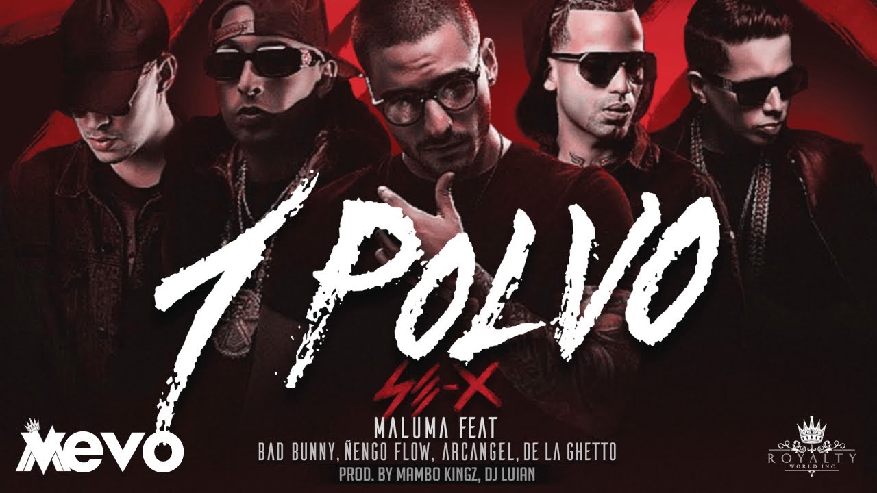 Maluma - Un Polvo (Official Audio) ft. Bad Bunny, Arcángel, Ñengo Flow, De La Ghetto