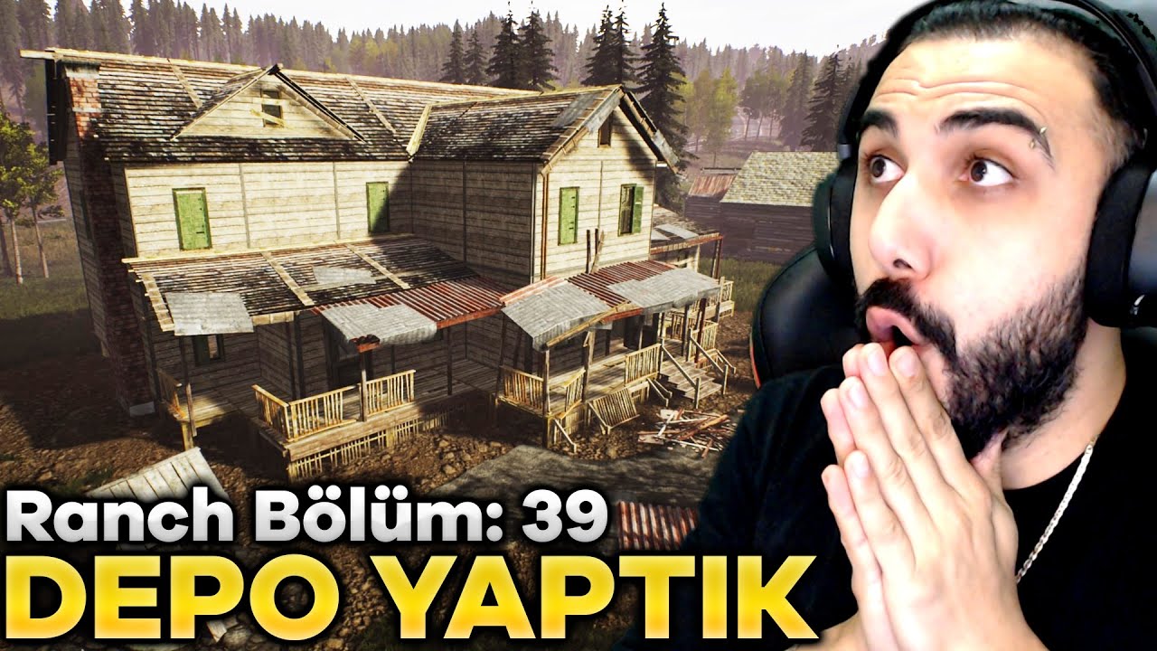 MAL'ZEMELERİ SAKLAMAK İÇİN DEV GİBİ DEPO YAPTIK!! RANCH SIMULATOR (Bölüm: 39) | Barış Can