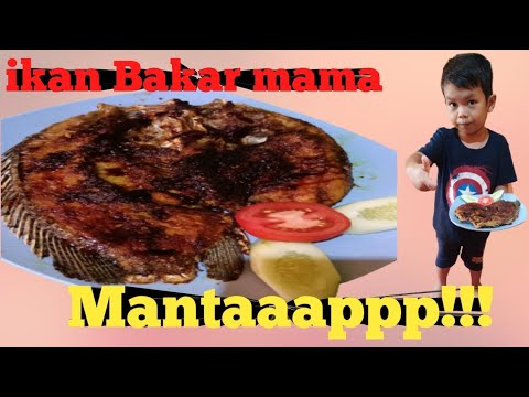 Mama masak ikan Bakar syedaaaapp👍 Rafa Mama Channel