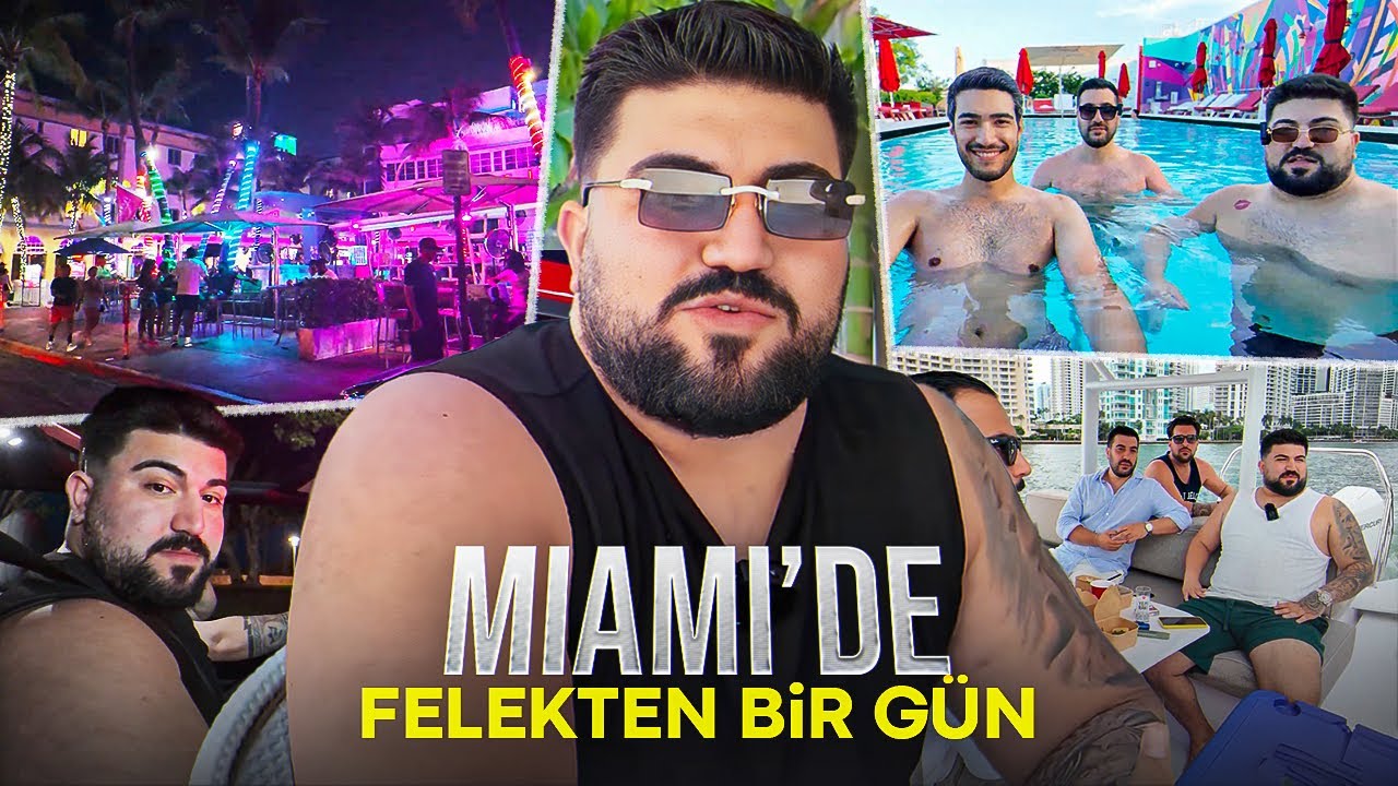 MİAMİ’DE AGALARLA BİR GÜN 🤦🏻‍♂️
