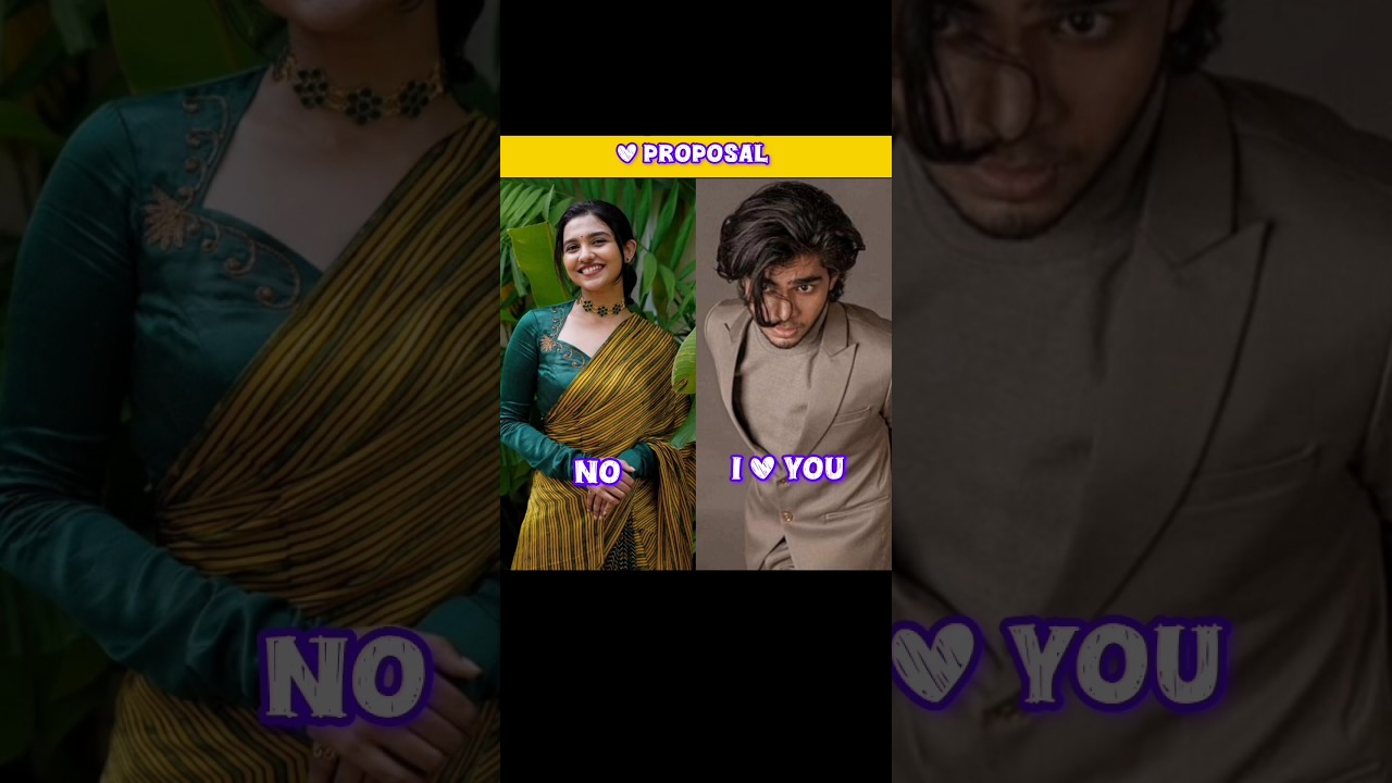 Mamitha baiju love proposal just fun video
