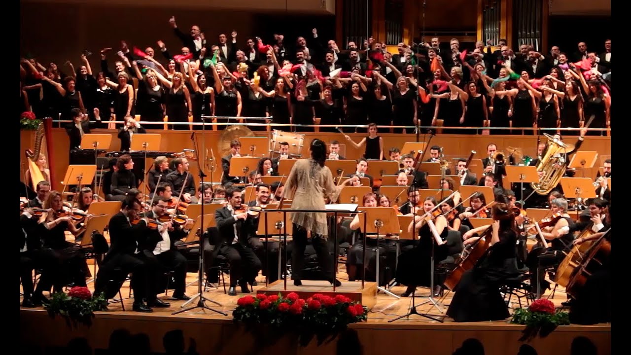 Mamma Mía Medley - Singing Europe 29/12/15 Auditorio Nacional de Música