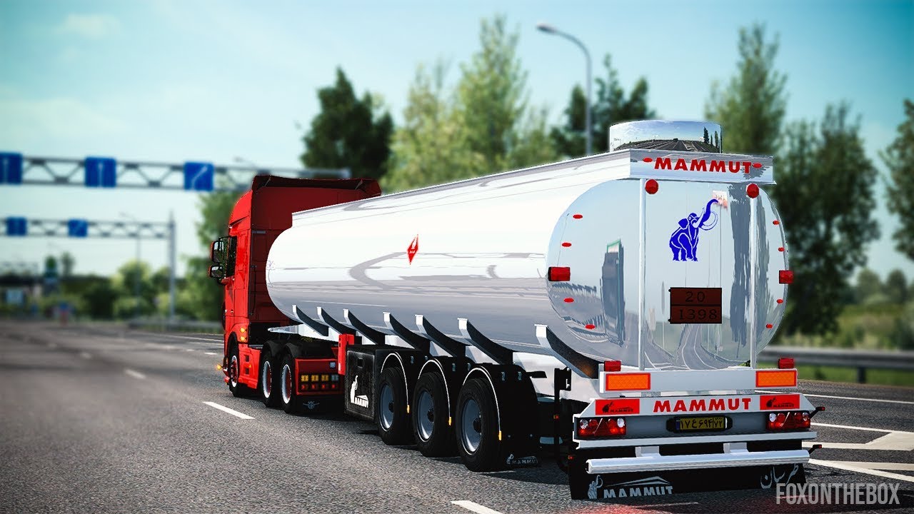 Mammut Tanker Trailer *Ownable* | Euro Truck Simulator 2 Mod