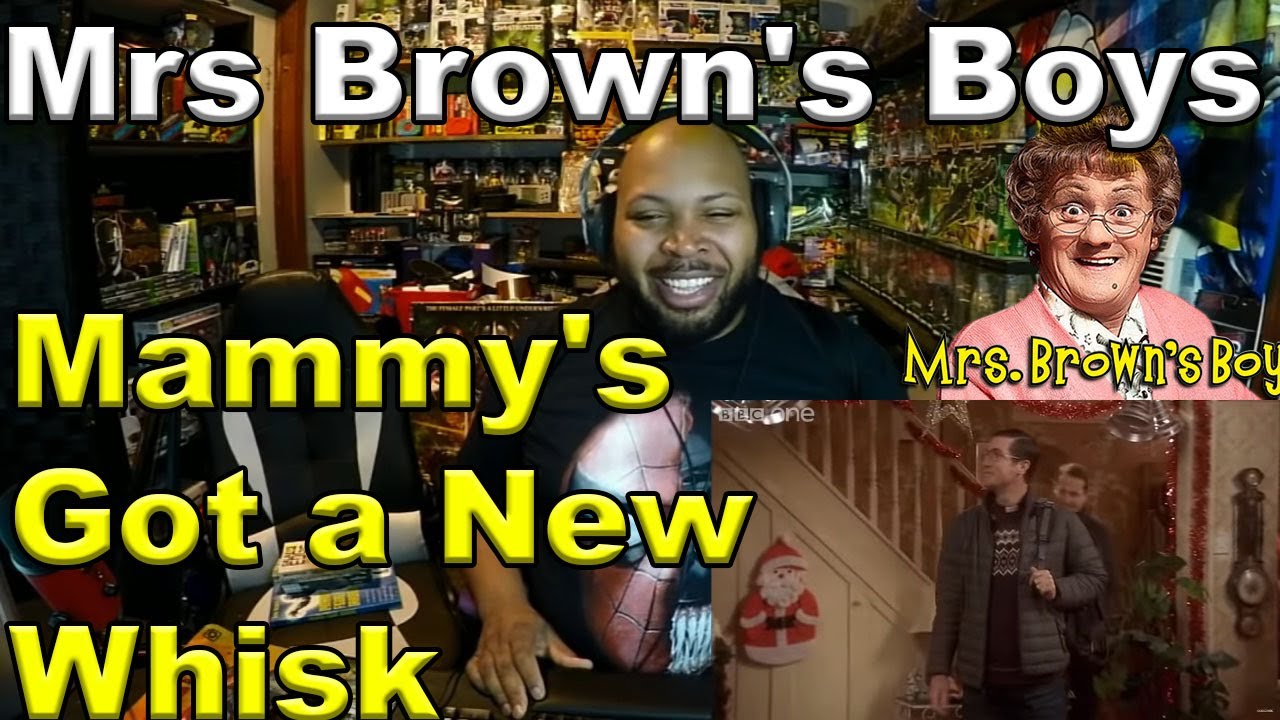 Mammy's got a new whisk 🍆😂 | Mrs Brown's Boys - BBC Reaction