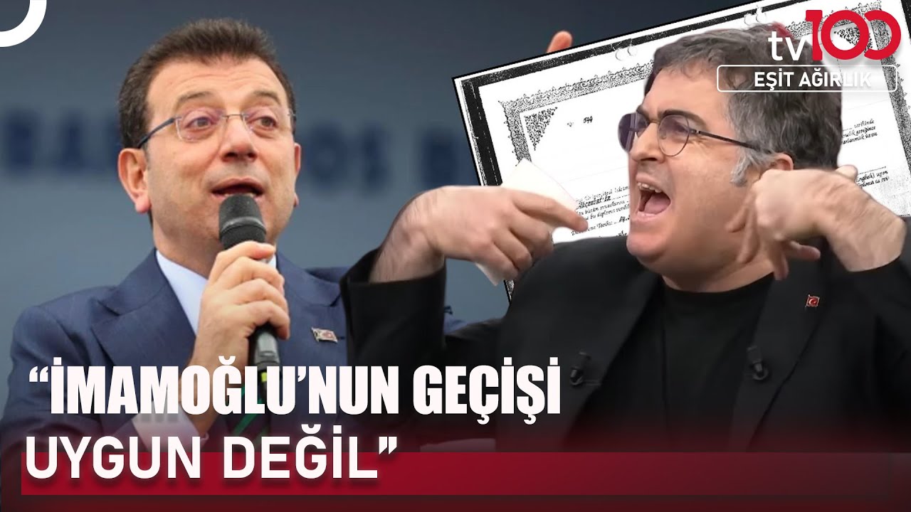 İmamoğlu'nun Diploma Krizi Stüdyoyu Gerdi | Eşit Ağırlık