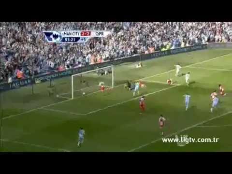 Manchester City 3 - QPR 2  (Muhteşem Geri Dönüş)