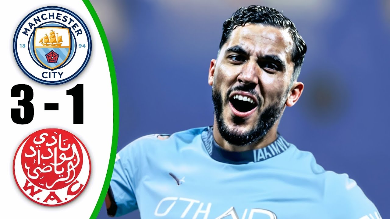 Manchester City vs Wydad 3-1 - All Goals & Highlights - Club World Cup 2025