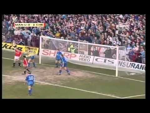 Manchester United 2-3 Chelsea 1990-91