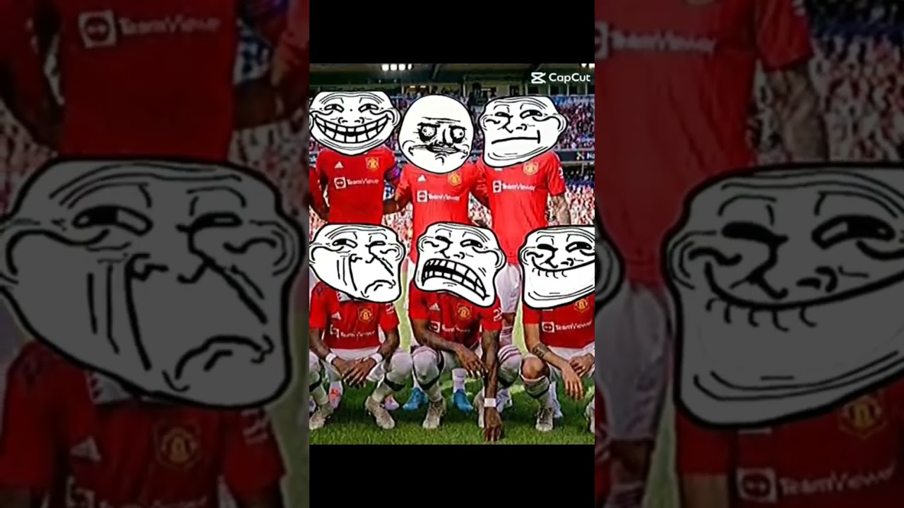 Manchester United Troll Face Edit 2023-2008 🔥😈#shorts#fyp