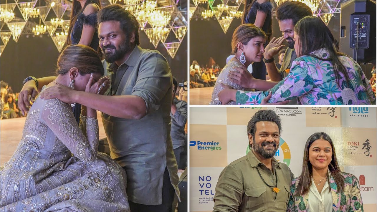 Manchu Lakshmi Getting Emotional With Manchu Manoj at Teach For Change | Manchu Family Lakshmi Event