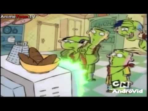 Mandy burp in Ed, Edd, Eddy, and Rolfs face