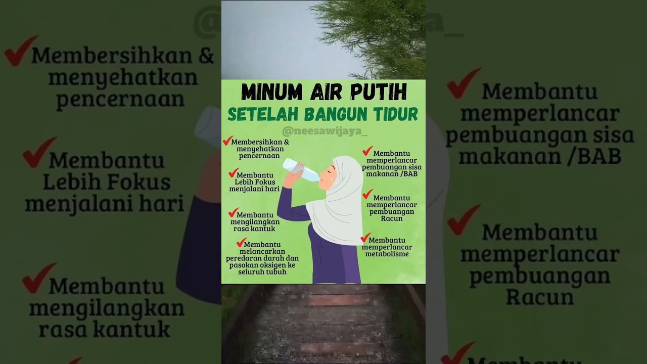 Manfaat Banyak Minum Air Putih