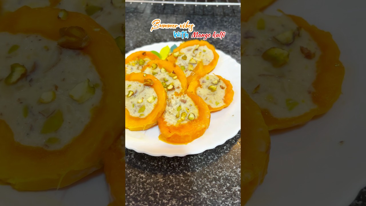 Mango kulfi recipe | mango icecream #viralvideo #cooking #ytstudioes #ytshorts #shortvideo #icecream