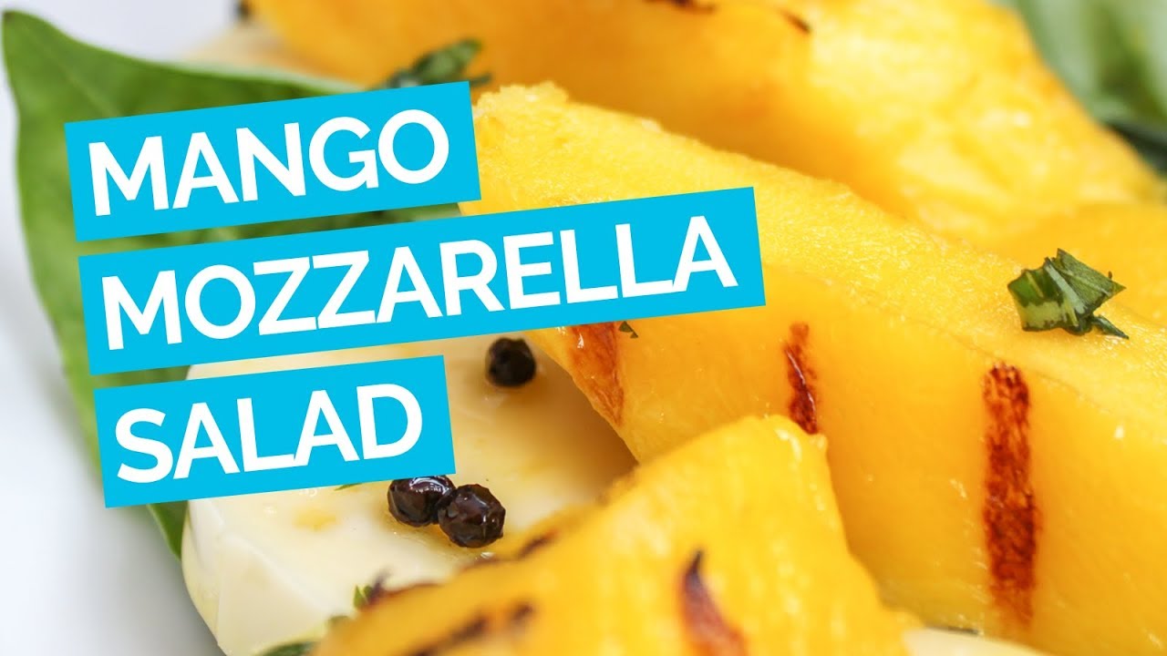 Mango Salad with Basil & Mozzarella Recipe
