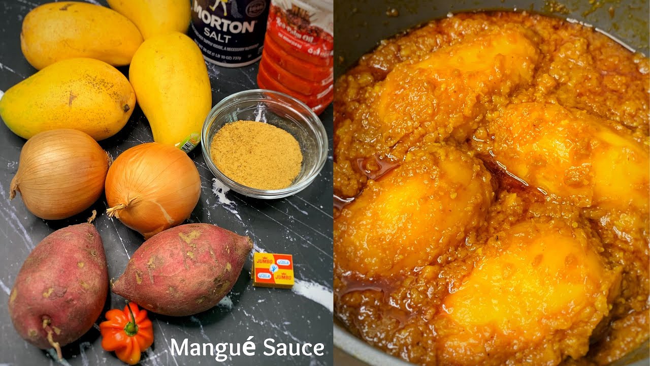 Mango Stew | Ragoût de Mangues | Mangué Sauce 🇬🇳