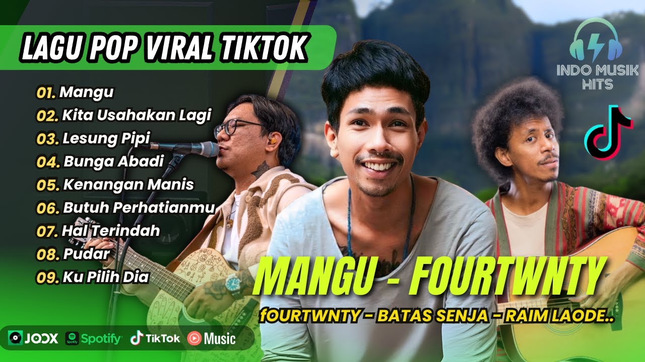 MANGU - FOURTWNTY | KITA USAHAKAN LAGI - Batas Senja | LESUNG PIPI || LAGU POP TERPOPULER 2025