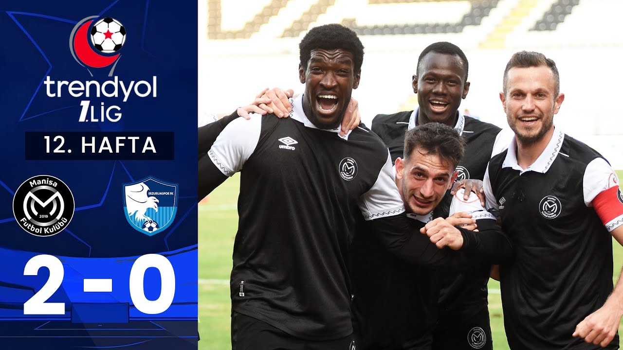 Manisa FK (2-0) Erzurumspor FK - Highlights/Özet | Trendyol 1. Lig - 2024/25